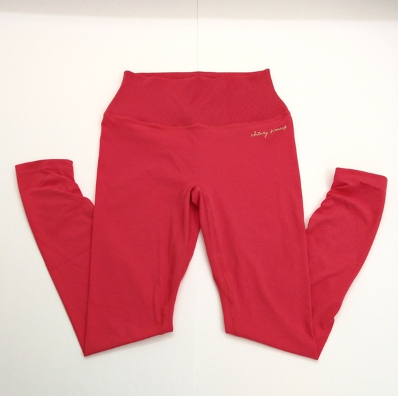 NWT GYMSHARK WHITNEY SIMMONS V2 Limited Edition RIB WAIST LEGGINGS - Picture 2 of 10